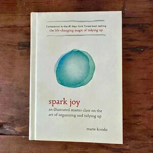 Marie Kondo "Spark Joy" Hardcover NWT